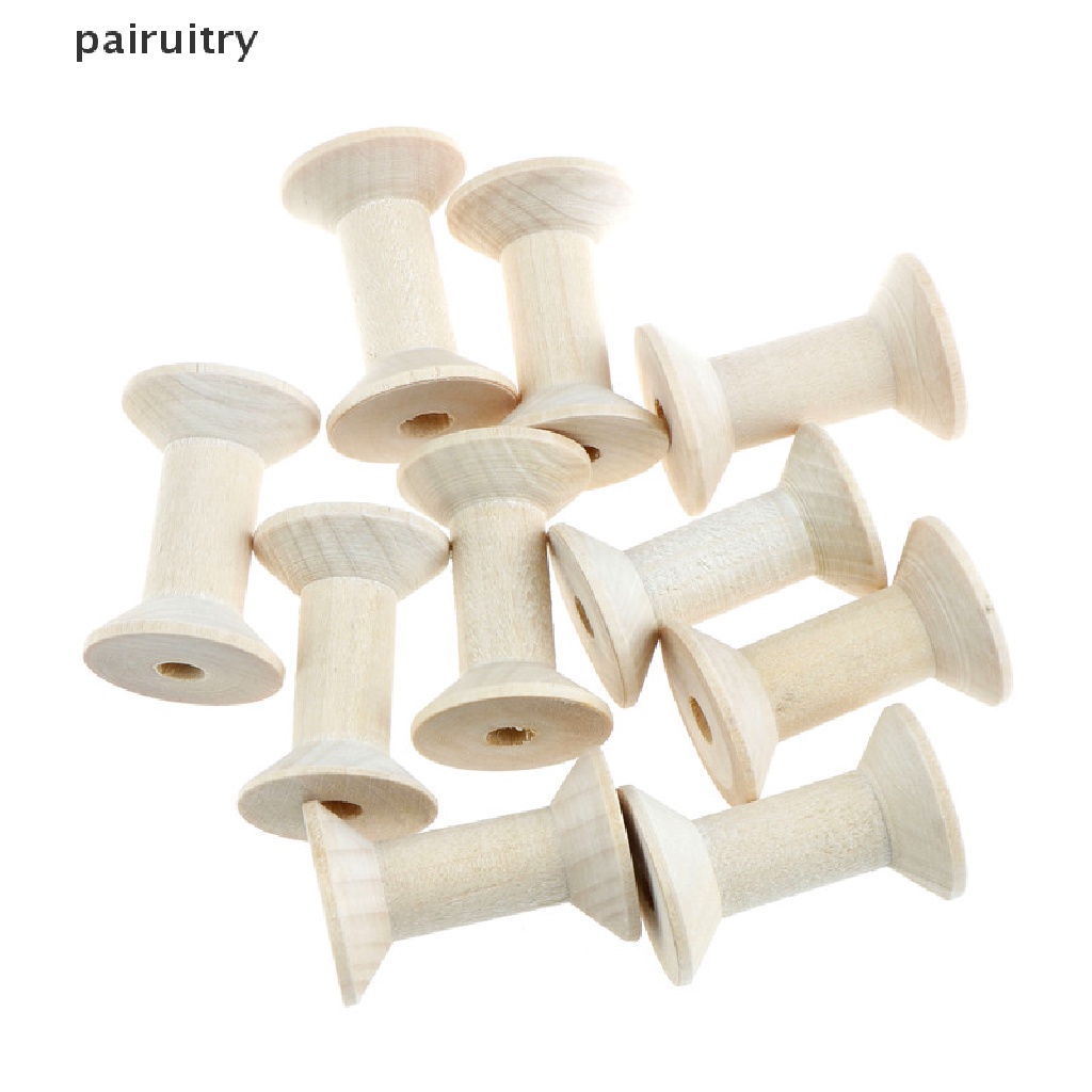 Prt 10PCs Spool Bobbin Kosong Untuk Kerja Kawat Benang 47mmx31mm PRT