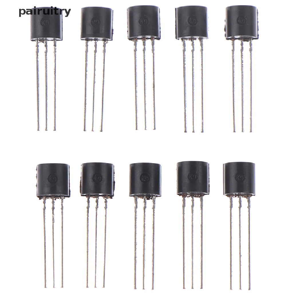 Prt 10PCS BS170 TO-92 Transistor Efek Lapangan In-Line Baru PRT