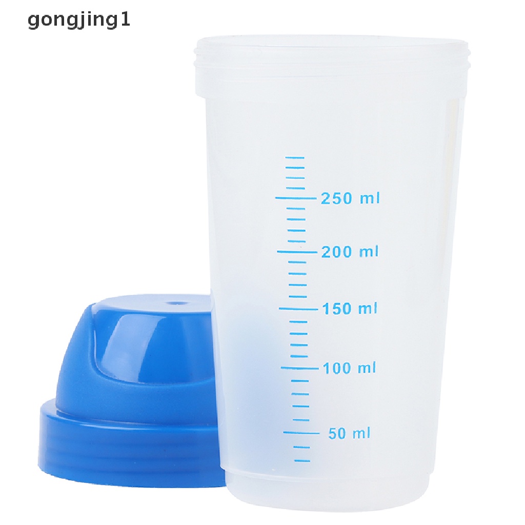 Ggg 300ml Botol Shaker Kreatif Milkshake Bubuk Protein Mixing Bottle Shake Cup ID