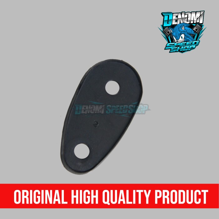 Damper Karet Spion Kanan atau Kiri Ninja 150 RR Original Kawasaki 92160-1842 Harga Satuan