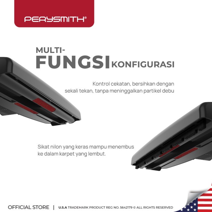 PerySmith X10 Handheld Vacuum Cleaner Home Penyedot Debu 19500PA - PerySmith X10