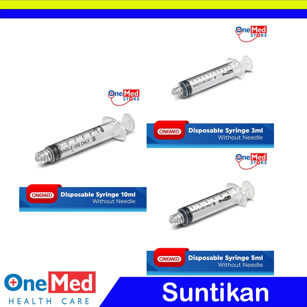 Syringe Without Needle Onemed Pcs