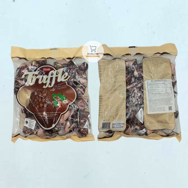 KHUSUS HADIAH Elvan Truffle Bag Hazelnut 500gr Coklat