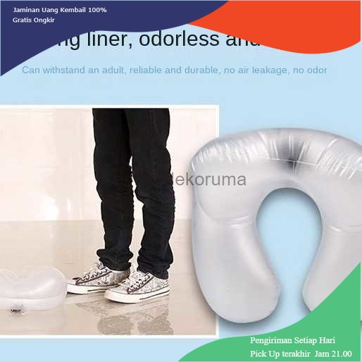 TD - ART TUBAN Bantal Leher Travel Inflatable Neck Pillow U-Shape Comfortable - X-000