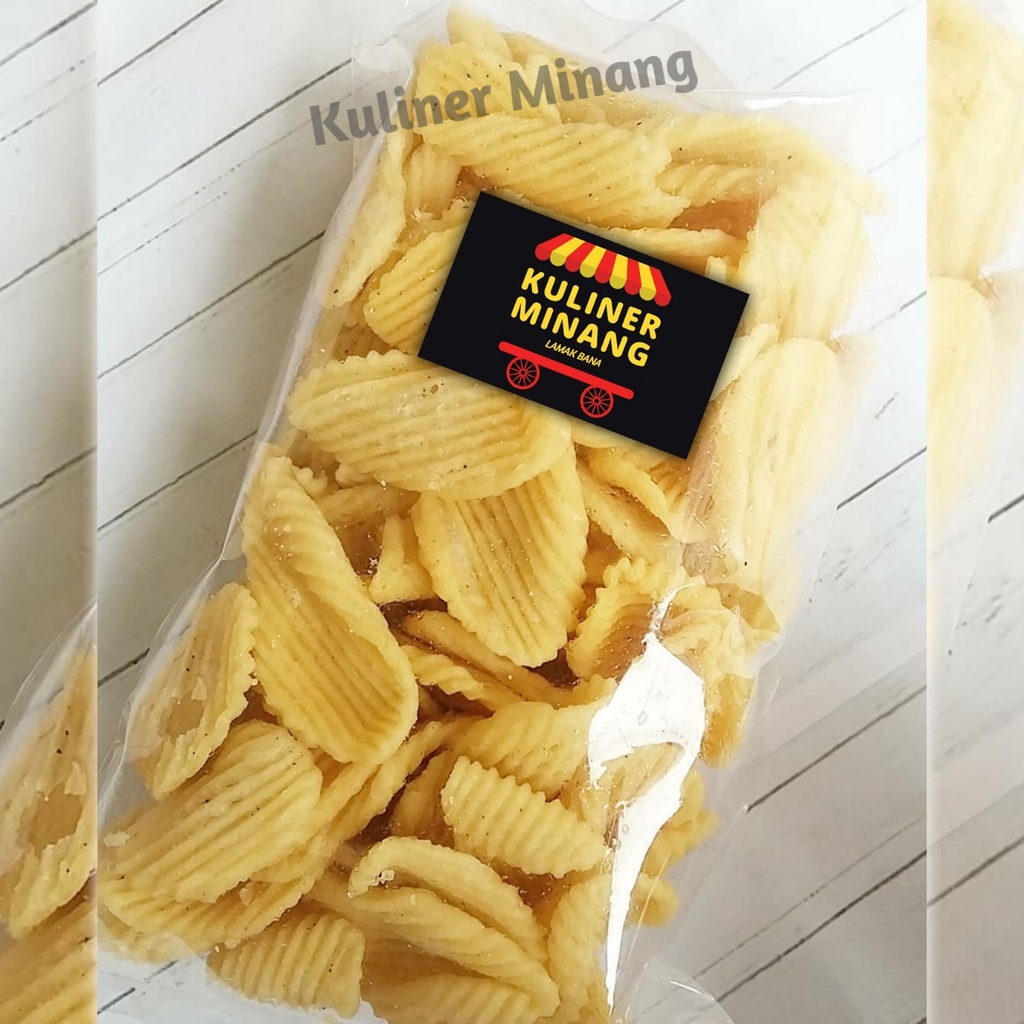 

Keripik Ladu Arai Pinang 1kg Cemilan Khas Pariaman 1000g Jajanan Snack Kuliner Minang Kabau AX00