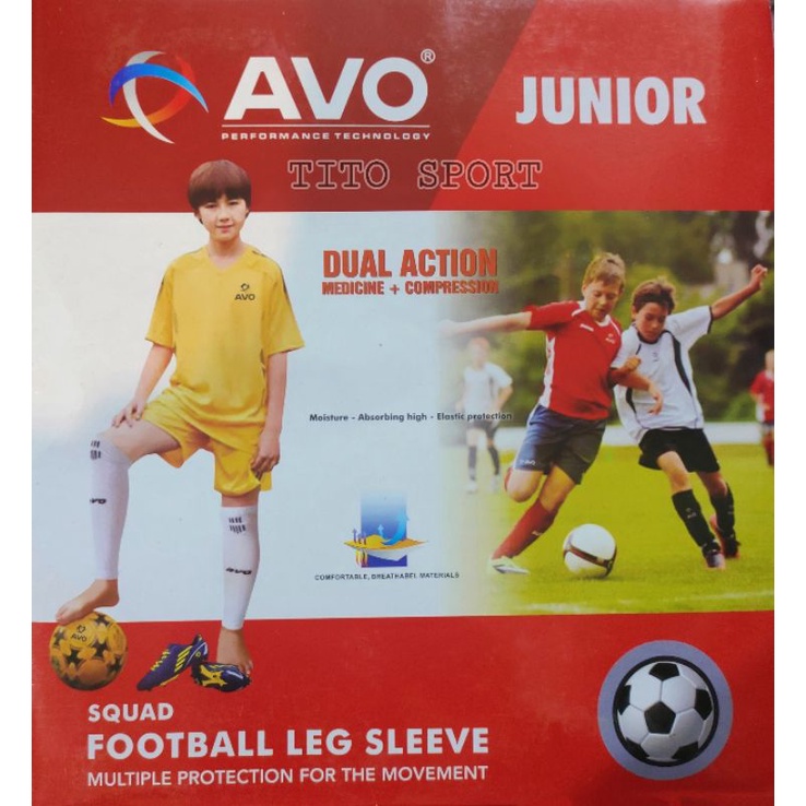 KAOS KAKI SAMBUNG SAMBUNGAN ANAK BOLA FUTSAL SQUAD LEG SLEEVE SOCCER FOOTBALL JUNIOR Original Avo