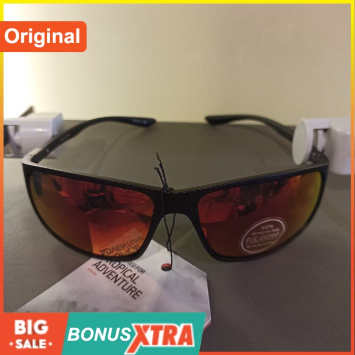 Eiger Kacamata Hitam WETA Sunglasses Black Hitam 91000 8236 Original