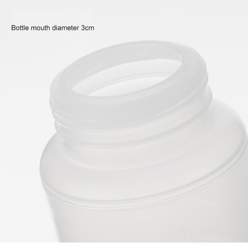 [Elegan] Botol Saus Double Bottle Mulut Tembus Dapur Plastik Olive Oil Tomat Sauce Honey Bottle