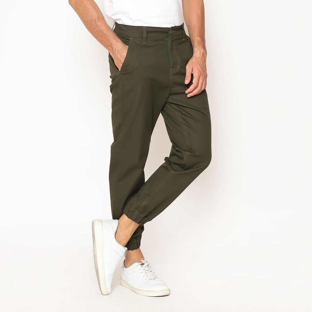 HL MEN Jogger Pants - Olive