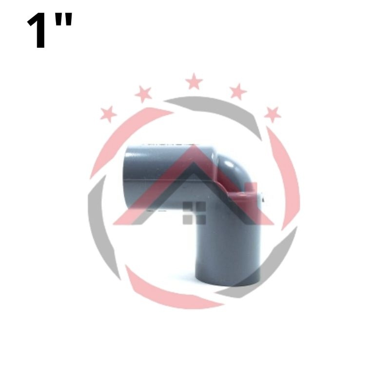 KNEE AW 1/2“ 3/4" 1" 1/4 2" 3" 4" FITTING PIPA PVC MERK RUCIKA KNIE | ELBOW | KENI | L