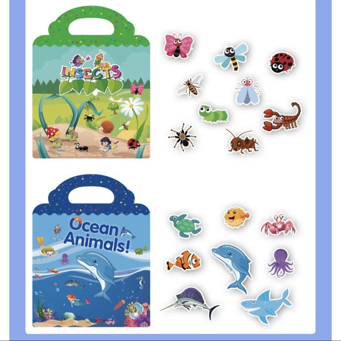 Buku Stiker Anak Sticker Book Activity - Season