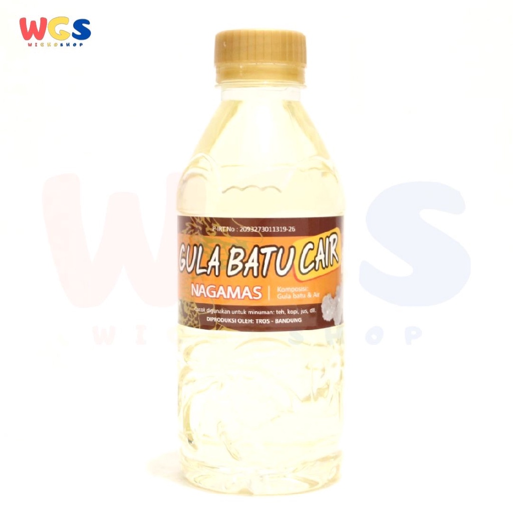 Nagamas Liquid Rock Sugar Gula Batu Cair 450g - Halal