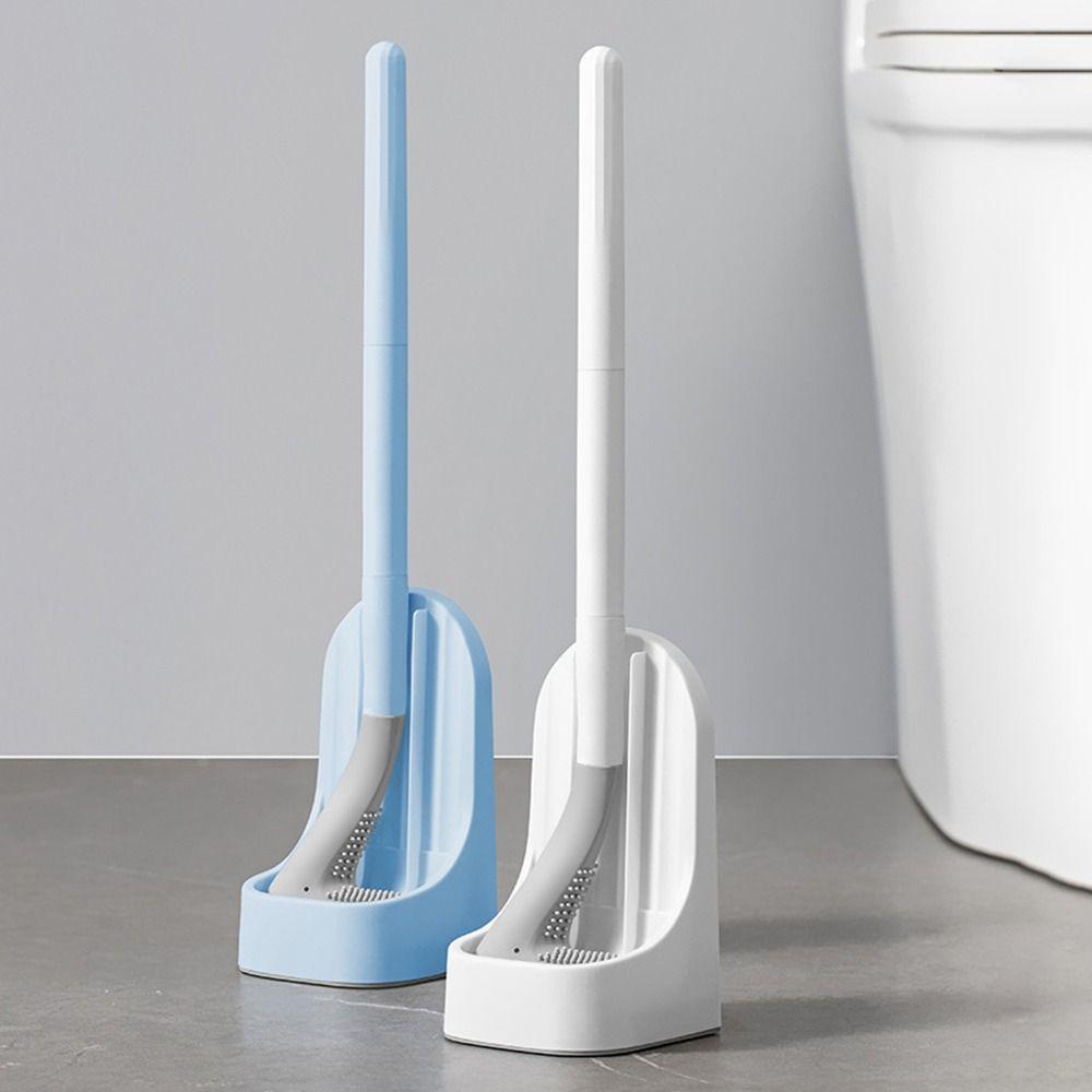 Populer Sikat Toilet Golf Home&amp;Living Dengan Alas Deep-Cleaning Removable Aksesori Kamar Mandi Sikat Pembersih Aksesoris WC