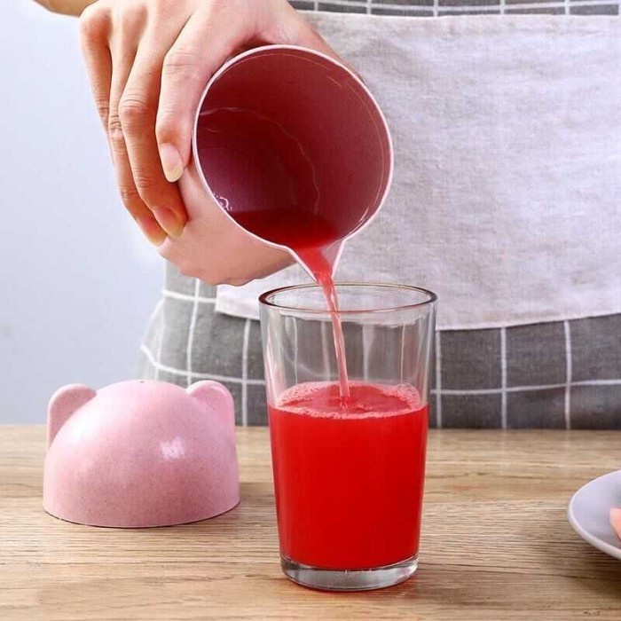 Alat Peras Buah Jeruk Mini Juicer Presser Squeezer - Pink