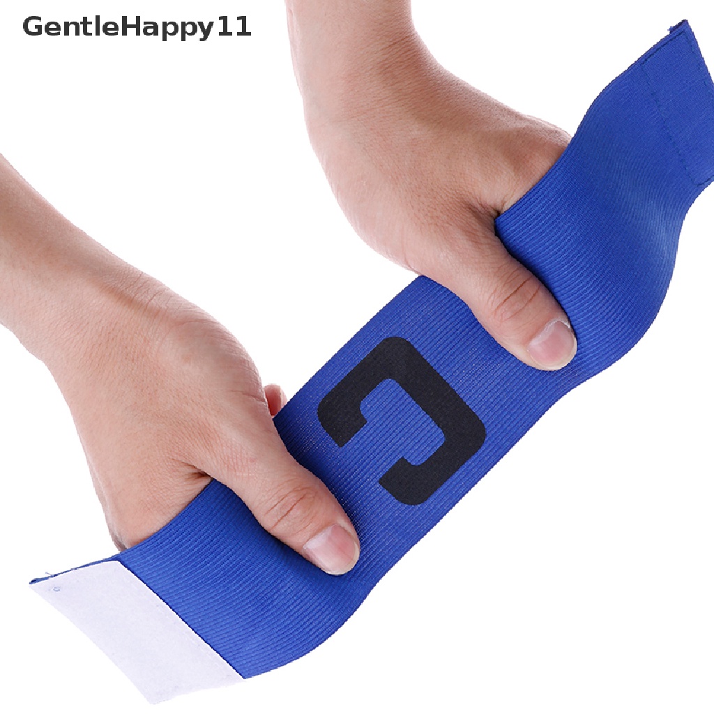 Gentlehappy 1pcs Ban Lengan Sepak Bola Football Leader Match Captain Armband Adjustable id