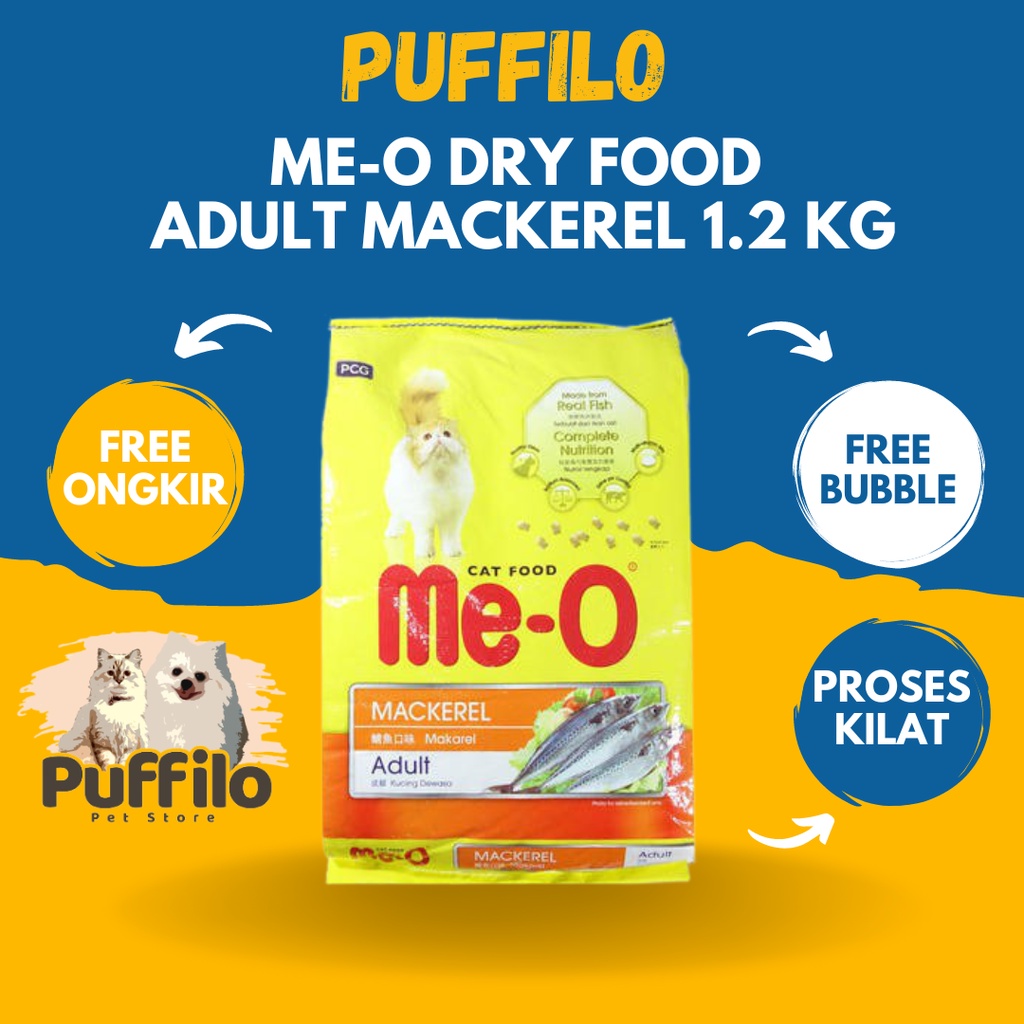 MEO MACKEREL ADULT 1,2 KG FRESHPACK