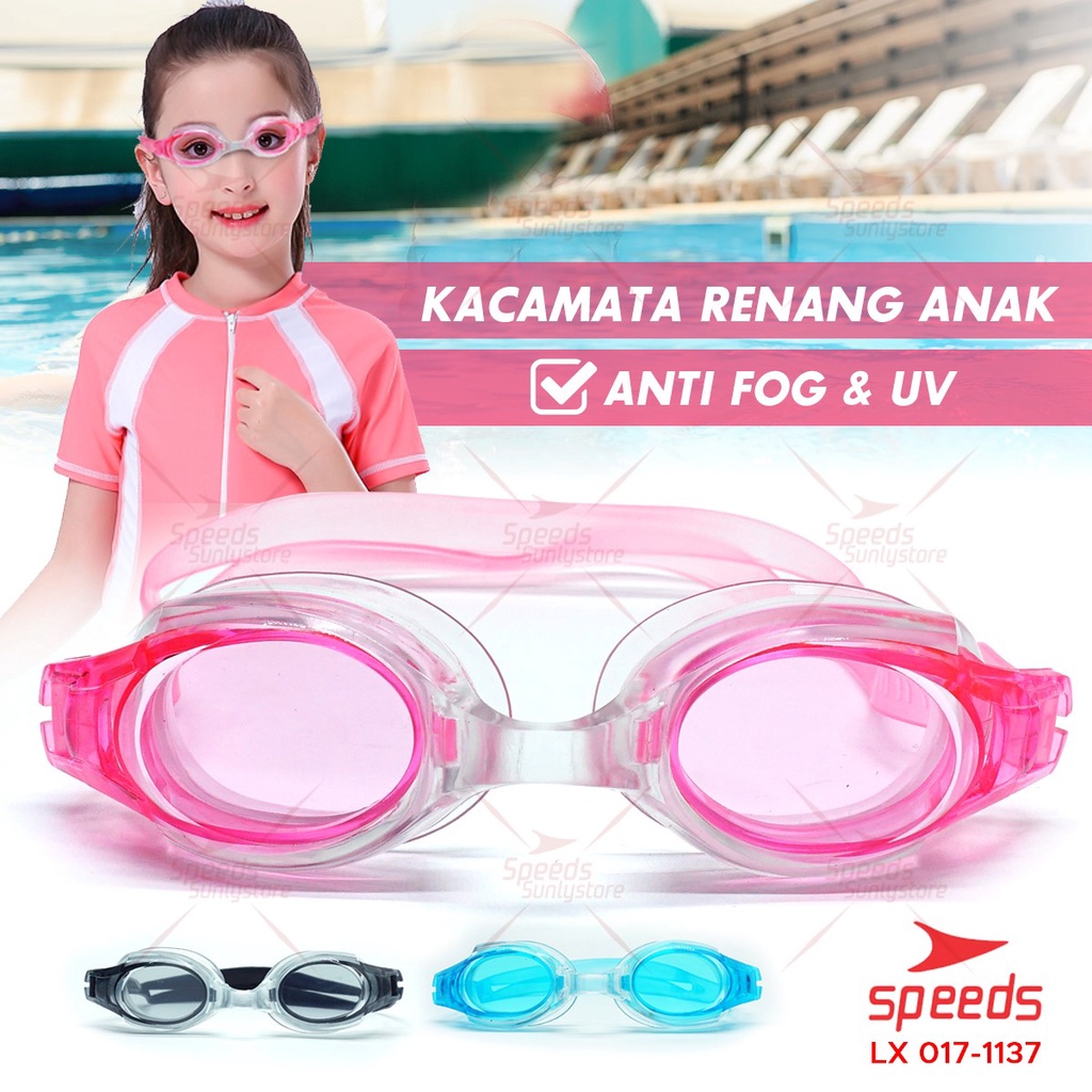 SPEEDS Kacamata Renang Dewasa Simple Ringan Swiming Googles LX 017-1137