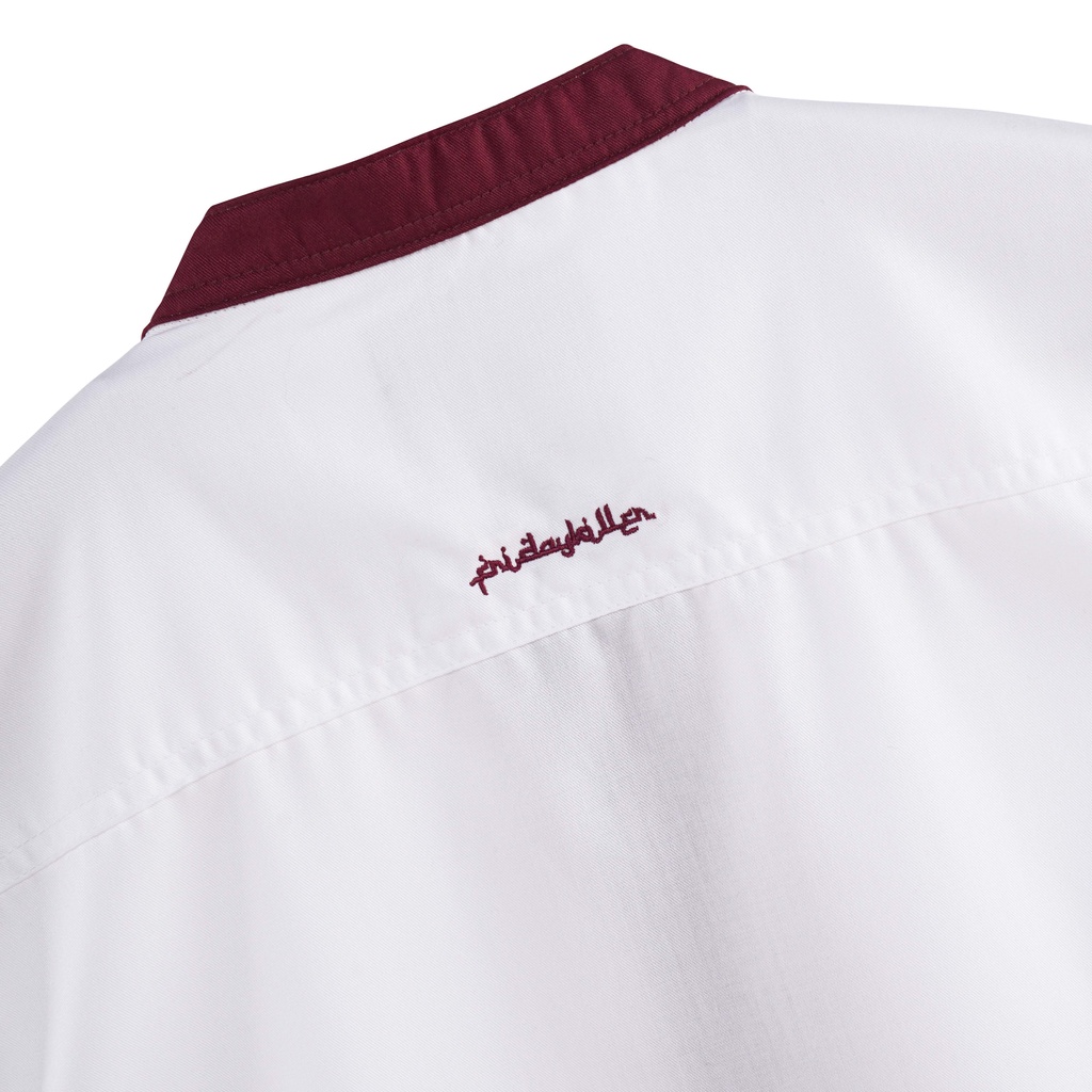 KEMEJA KOKO FRIDAY KILLER | HOLY LS WHITE MAROON