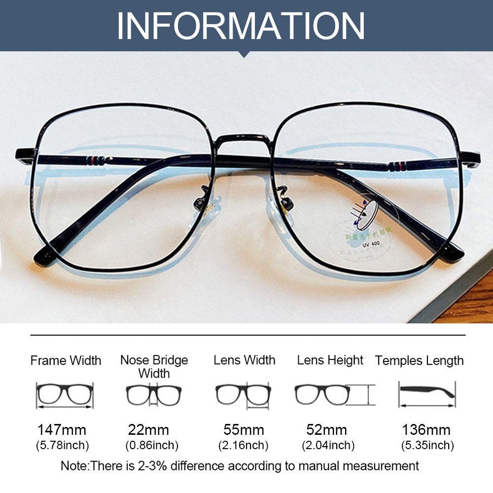 R-flower Anti-Blue Light Kacamata Pria Wanita Portable Pelindung Mata Ultra Light Frame