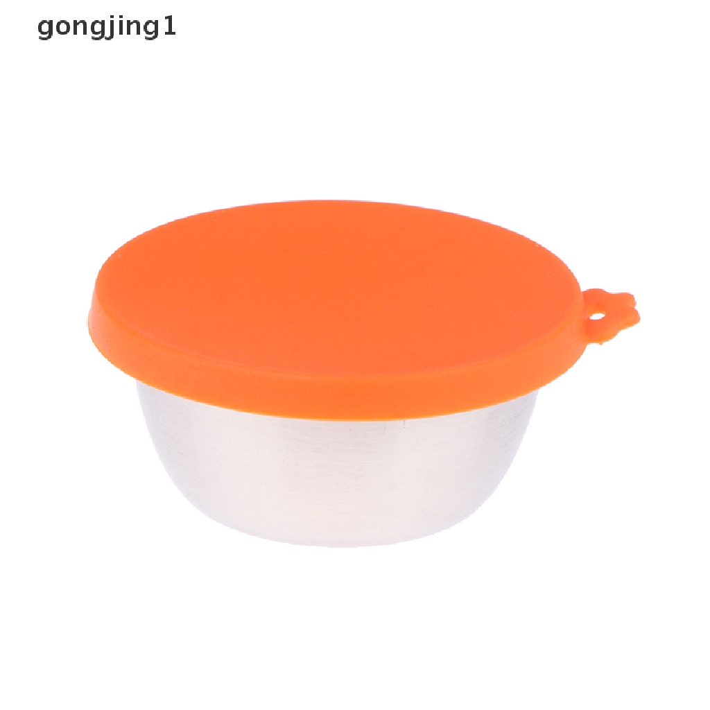 Ggg 50ML Dipping Sauce Cup w/Tutup Wadah Bumbu Salad Lunch Piknik Travel Box ID