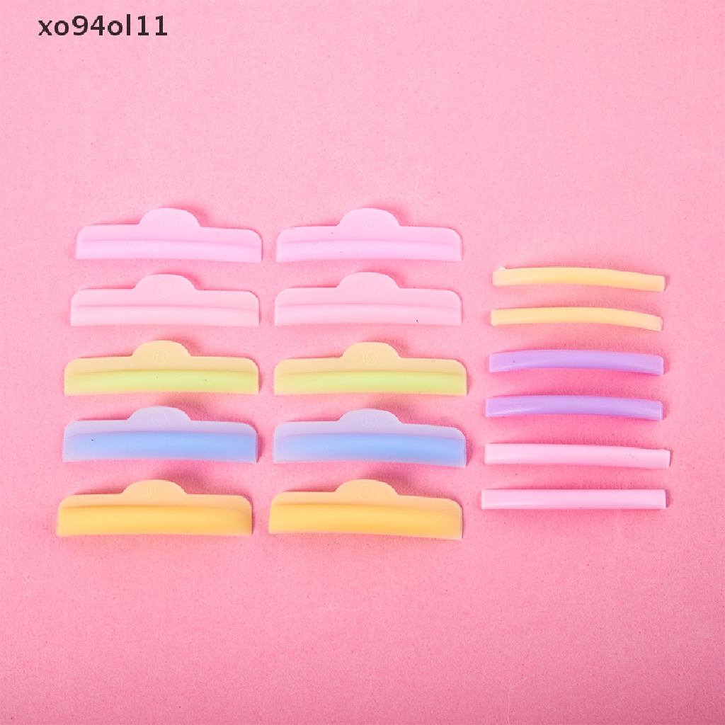 Xo 3per5 /8Pasang Lash Lift Lifg Curlers Curl Silicone Shields Pads Reusable Perm OL