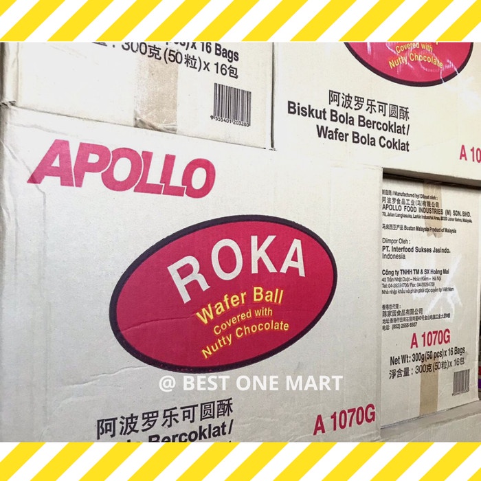 

Apollo Roka Refill Wafer Ball Isi 50 pcs / DUS