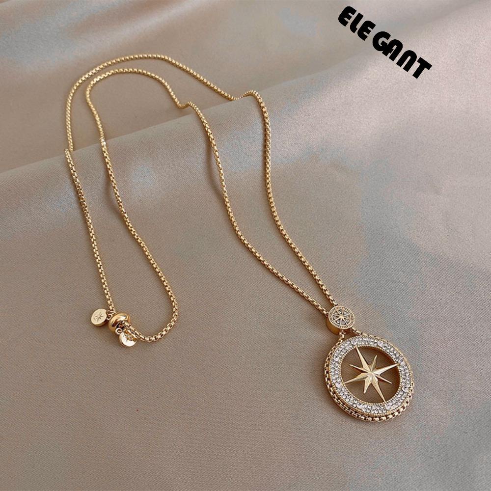 [Elegan] Kalung Gaya Korea Hadiah Valentine Pesta Perancis Mewah Elegan Vintage Wanita Choker