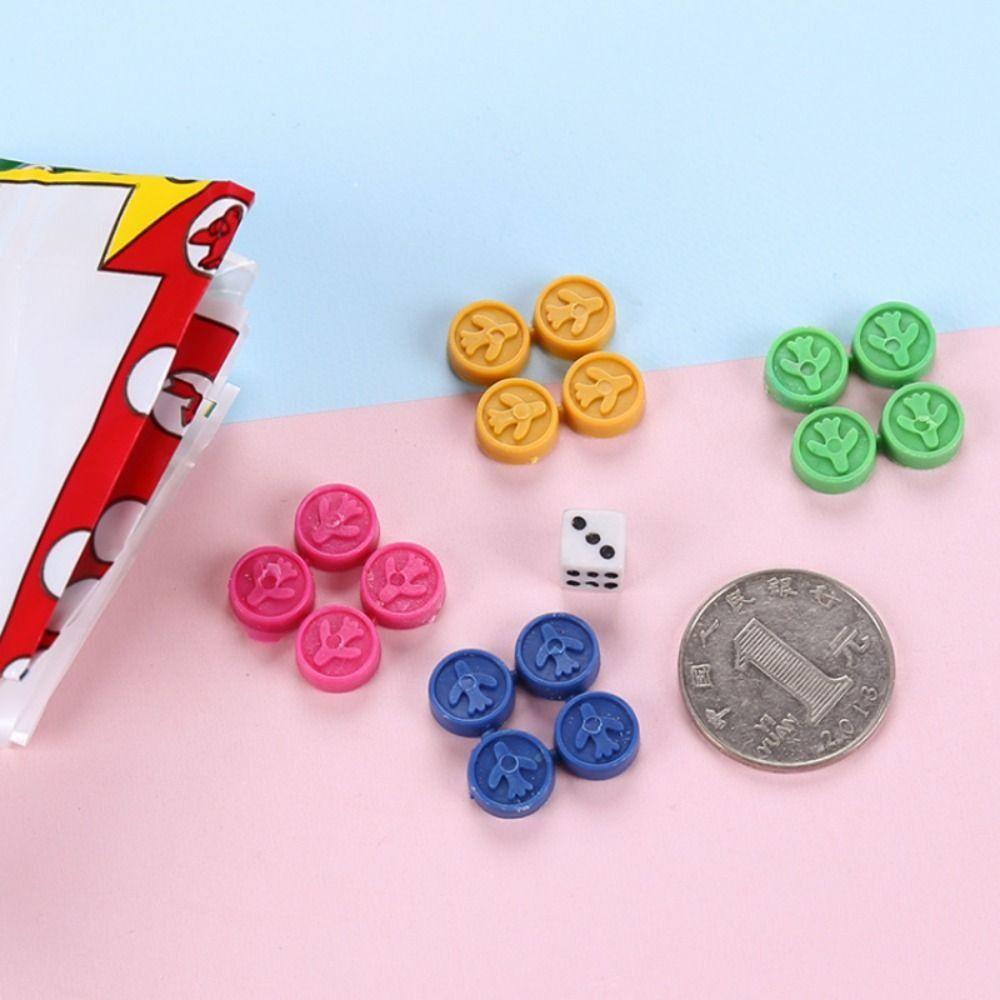 Lanfy 5set Mainan Catur Penerbangan Party Toy Jump Checkers Giveaway Hadiah Ulang Tahun Party Interaktif Game