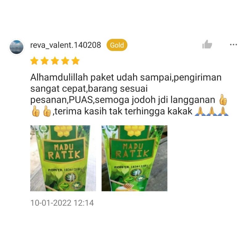 (BISA COD) MADU RATIK ASLI ATASI KEBAS KESEMUTAN KRAM ASAM URAT NYERI SENDI SAKIT OTOT PINGGANG REMATIK ENCOK SAKIT LUTUT HANYA MENJUAL PRODUK ORI ASLI