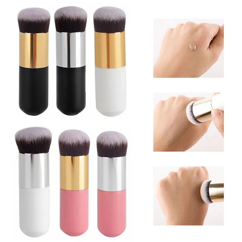 Kuas Makeup Bedak Bubuk Dun Gemuk Kecil Multifungsi High Gloss Kecil Dan Mudah Dibawa Kuas Makeup Wajah Brush Aplikasi Makeup Wajah Universal