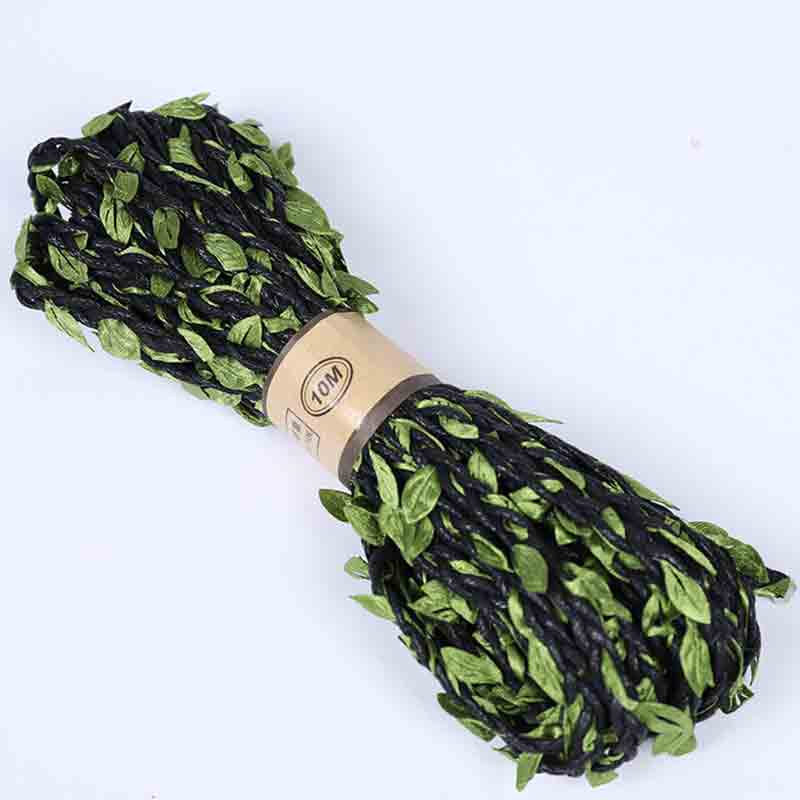 Tali Kepang Daun - Tali Daun Kulit - PERMETER  Twine Wax Rope Vintage DIY Craft