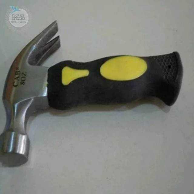 PALU KAMBING MINI CLAW HAMMER /  GAGANG FIBER / PALU CEBOL GAGANG KARET / MARTIL PENDEK