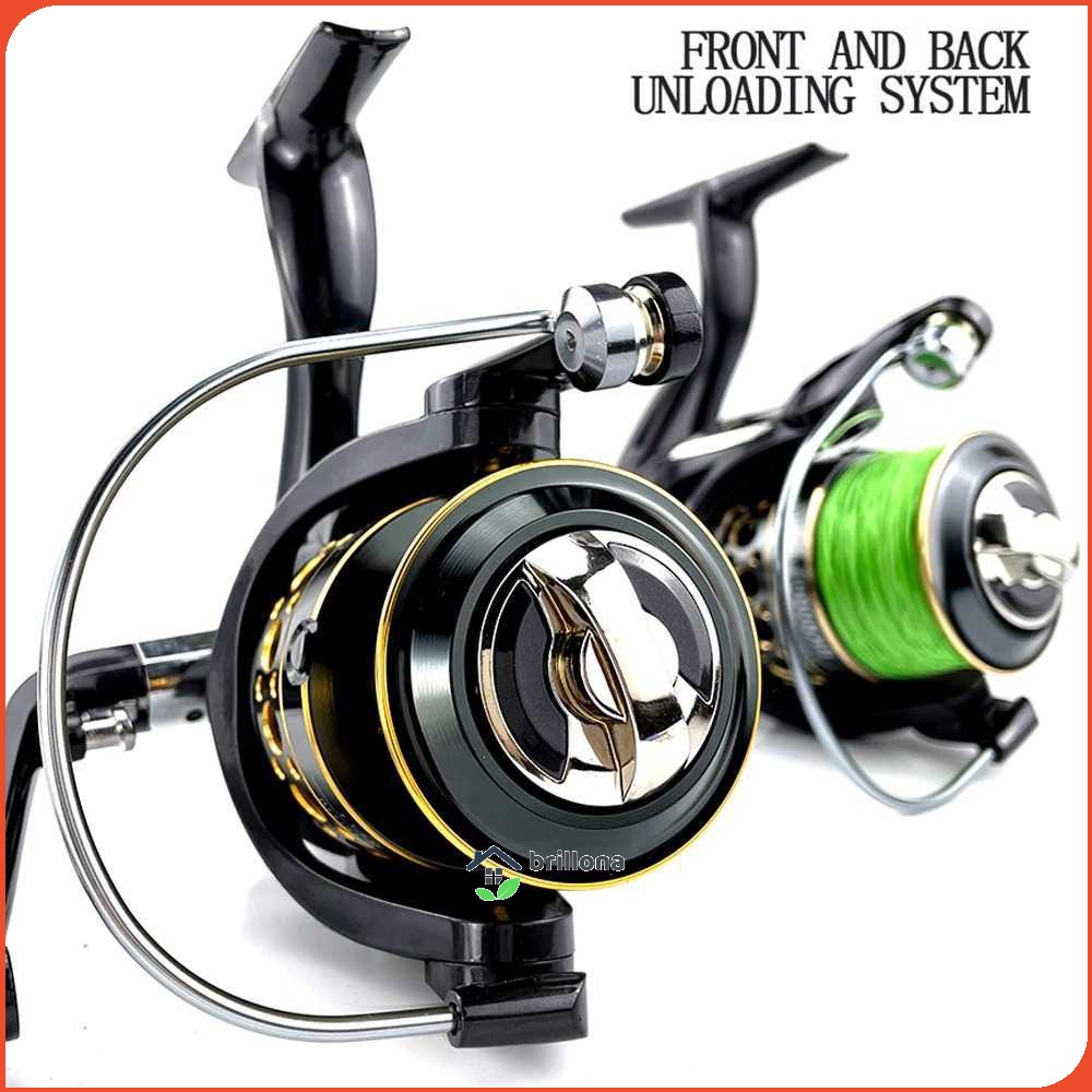 TaffSPORT GHOTDA Reel Pancing Spinning Fishing 5.2:1 BB 13 - BK2000