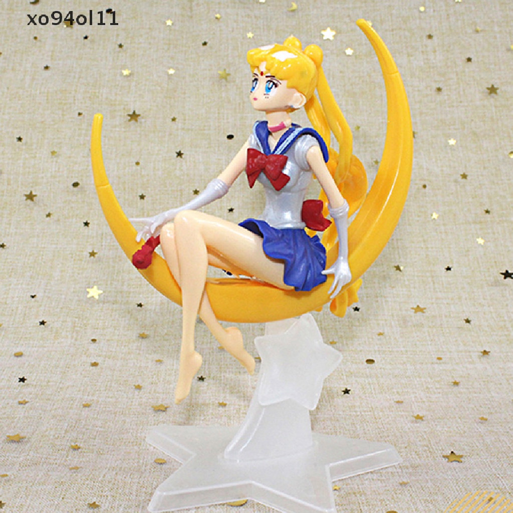 Xo Sailor Moon Dekorasi Kartun Boneka Pemandangan Air Es Bulan Boneka Sailor Moon Doll OL