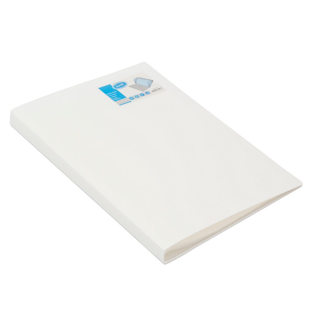 

Bantex Display Book Clear Holder 40 Pocket Folio F4 White