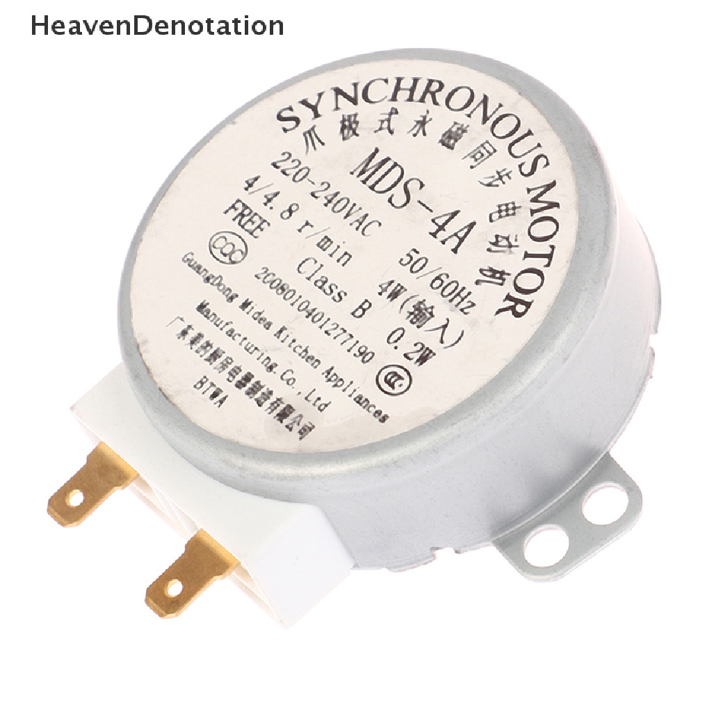 [HeavenDenotation] Mds-4a 220V Micro Turntable Synchronous Tray Motor Microwave Oven Aksesoris HDV