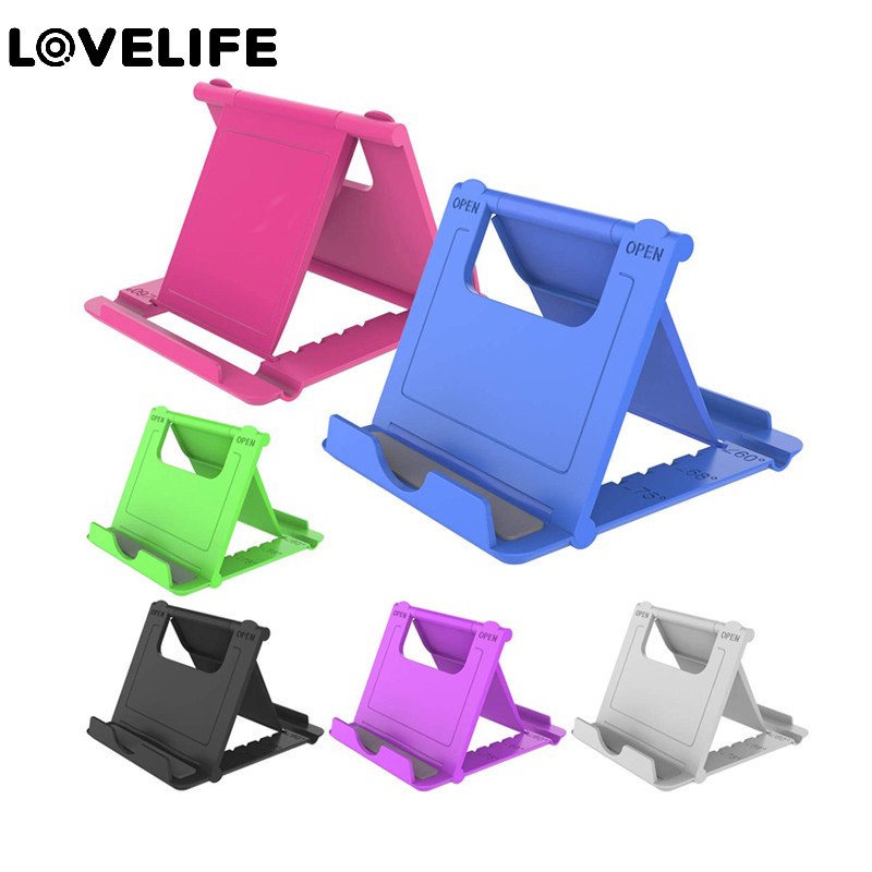 Hot Sale/Meja Plastik Portable Foldable Phone Holder/Meja Penyesuaian Multi Sudut Tablet Stand/Stand Holder Hp Universal