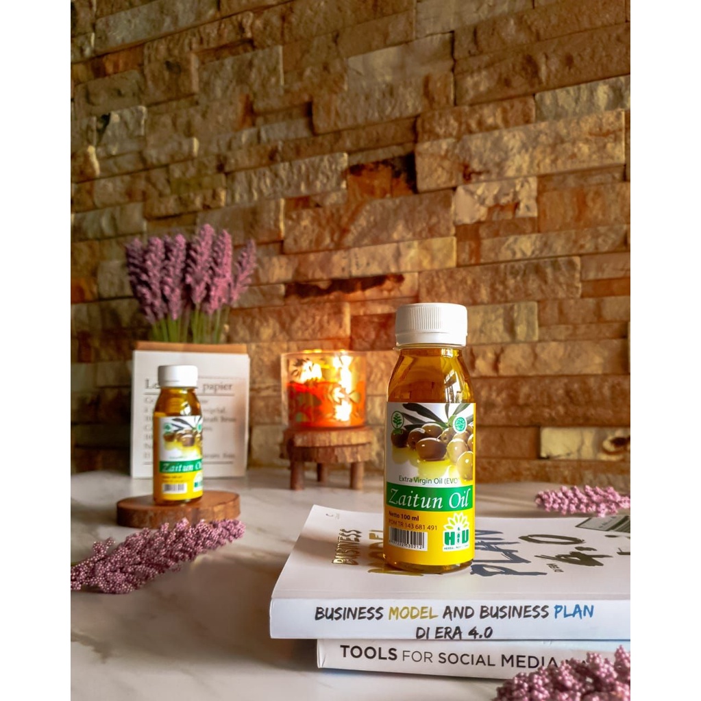 Minyak Zaitun Extra Virgin Olive Oil / Zaitun Oil HIU 100 Ml