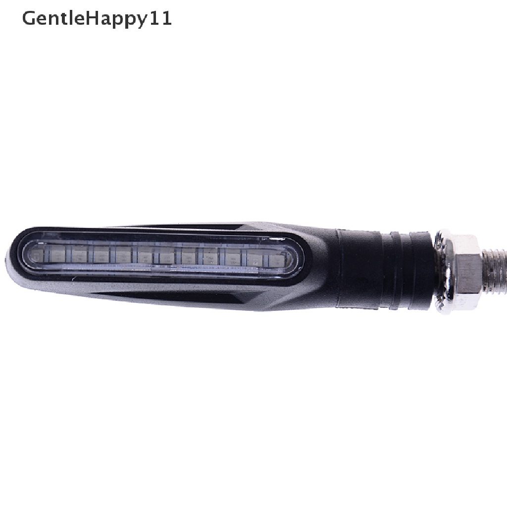 Gentlehappy 1Pc Lampu Indikator Sinyal Belok LED Motor universal flowing id