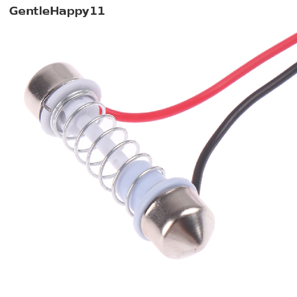 Gentlehappy interior Mobil 5050lampu Putih led smd Lampu panel t10 festoon dome ba9s 12v 5w id