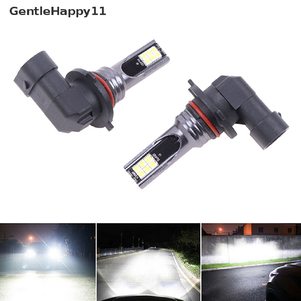 Gentlehappy 2Pcs 90059006lampu LED Hi-Low Beam Headlight 100W 19000LM Lampu Kabut 6000K Putih id