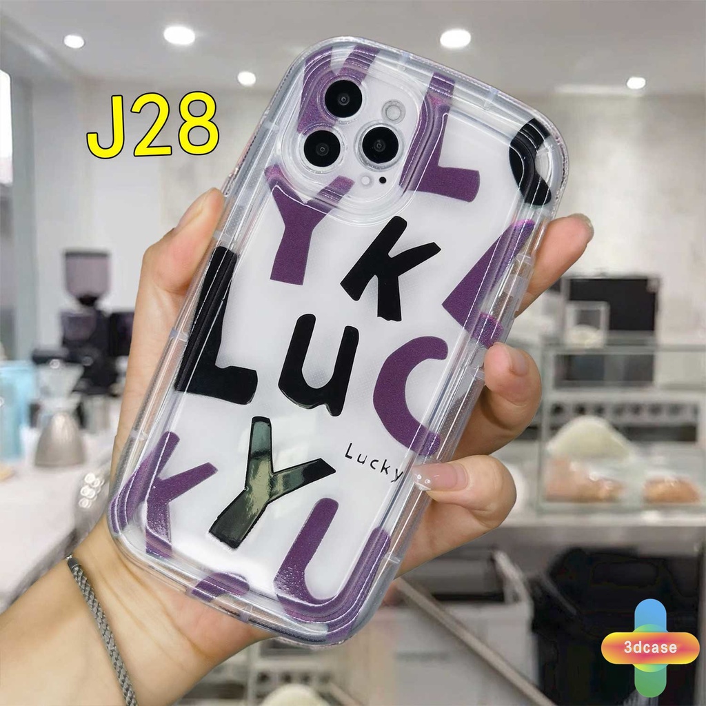 Compatible For Case IPhone 12 11 13 14 PRO MAX 6 7 6S 8 14 Plus X XR XS MAX 11 12 13 Se 2020 6SPlus 7Plus 6Plus 8Plus 14Plus XSMAX Fashion Lucky Letter Graffiti Silicone Soap Case