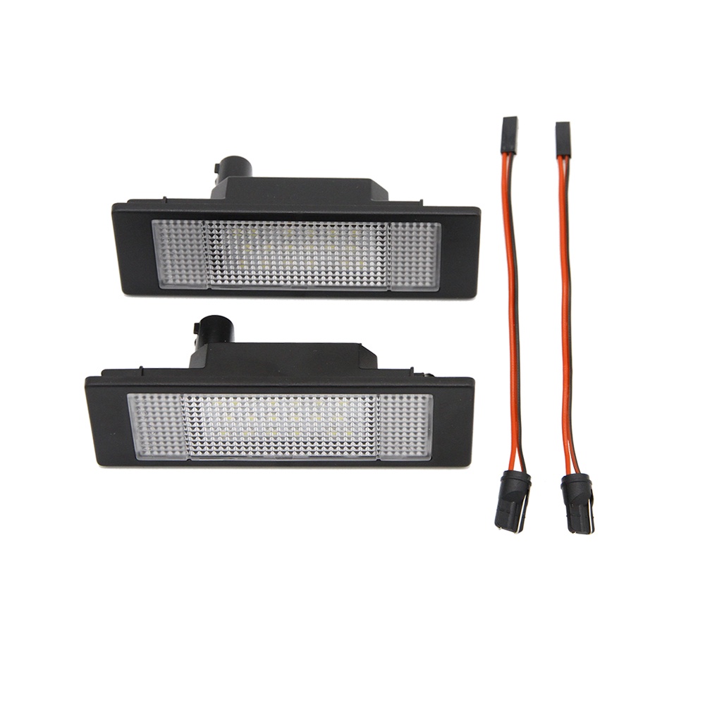 2pcs Lampu Plat Nomor LED Untuk BMW E81 E87 F20 E63 E64 F12 F13 F06 Z4/E85 E86 E89 K48 Untuk Mini R55 R60 R61 Untuk Fiat Multipla