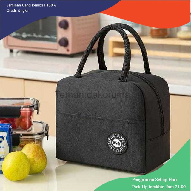 TD - RTG Ningbo Tas Bekal Makan Portable Insulation Hot &amp; Cold Lunch Bag - EI23