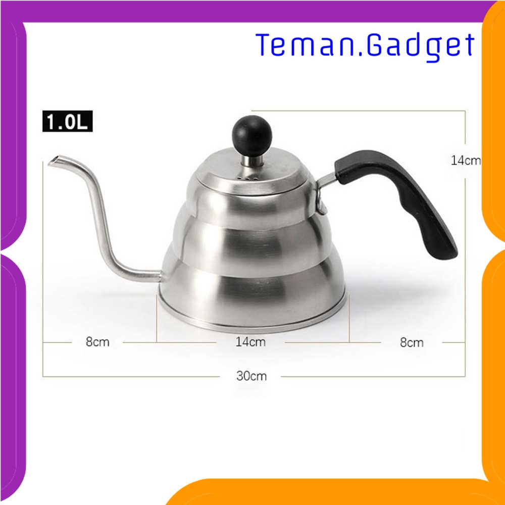 TG - DPR PERFFEE Teko Kopi Leher Angsa Coffee Maker Pot Drip Kettle 1L - PRF10