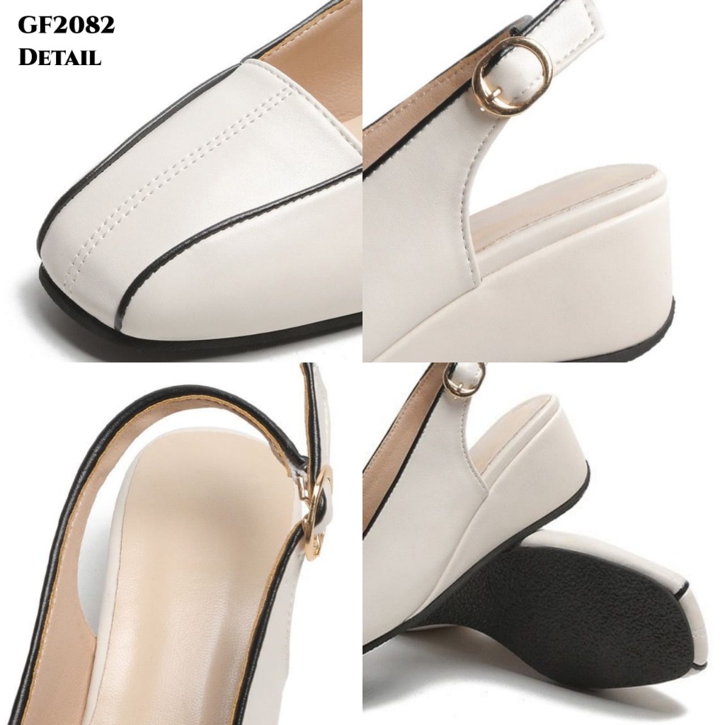 PRF Sepatu Flat Shoes Wanita Import Fashion Korea GF2082 SS597