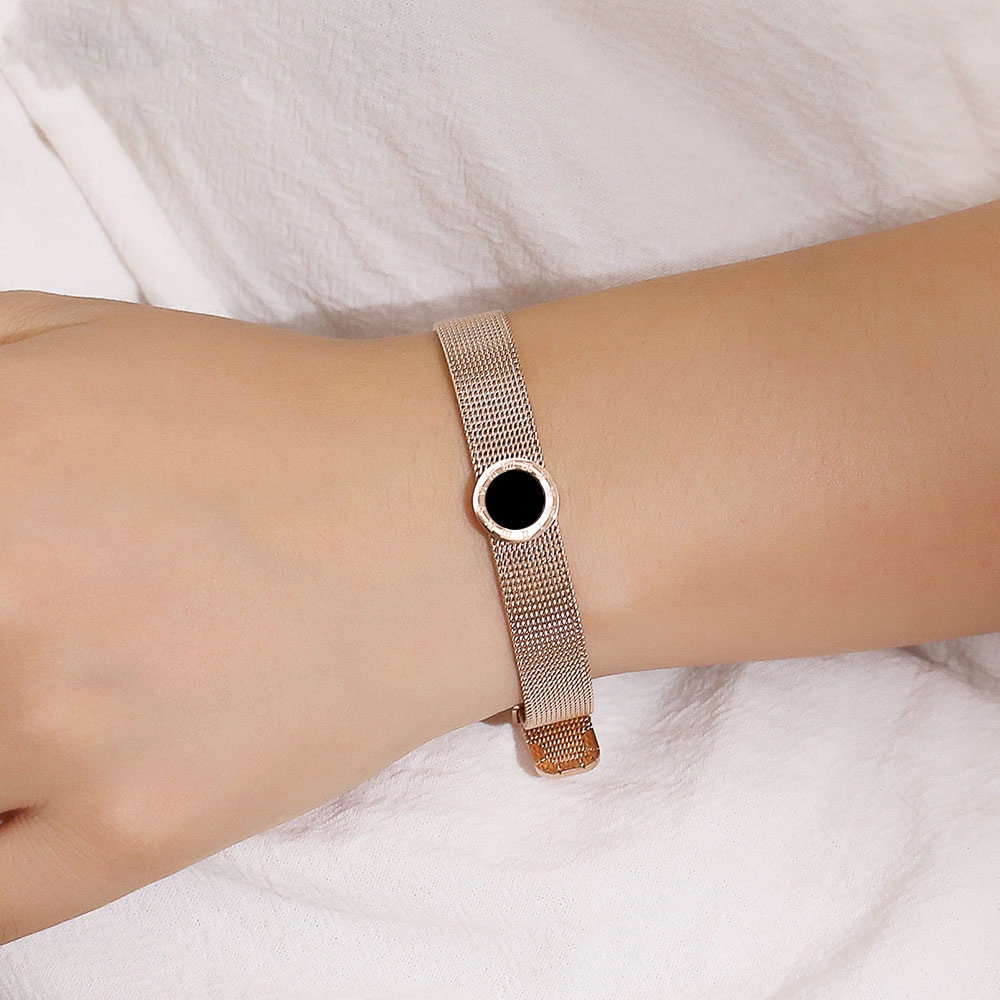 GROSIR Gelang rantai jam tangan titanium stainless steel 316l anti karat import berkualitas bisa bayar di tempar COD