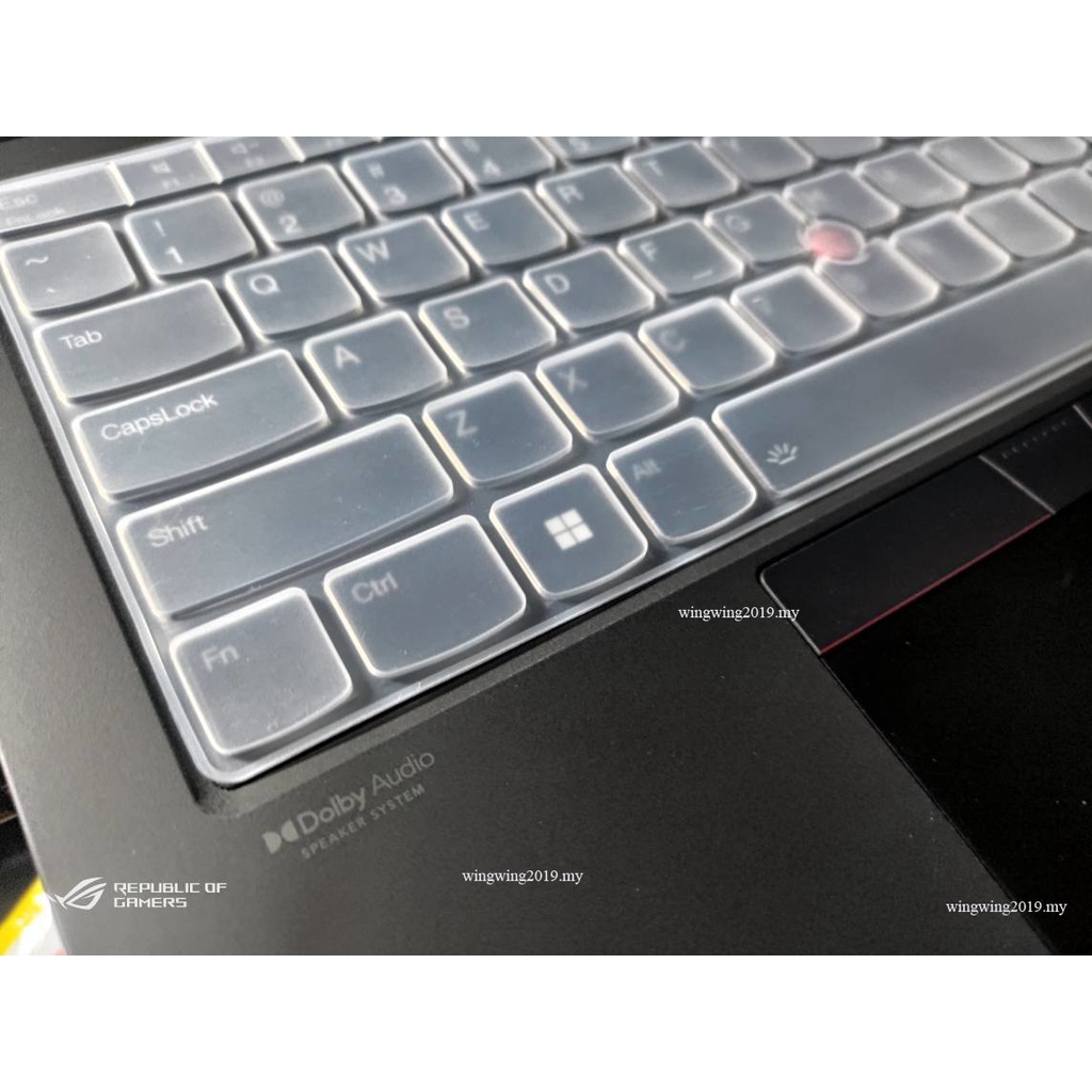 Pelindung Keyboard Lenovo Thinkpad T14 X1 Carbon 2022 Thinkpad L14 14 ''Inch Sarung Keyboard Silikon Case Anti Air Debu