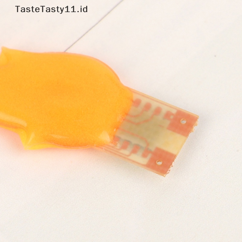 Tastetasty 2Pcs 3V LED Cob Flash s Edison Flexible Filament 1900K Diode Light.