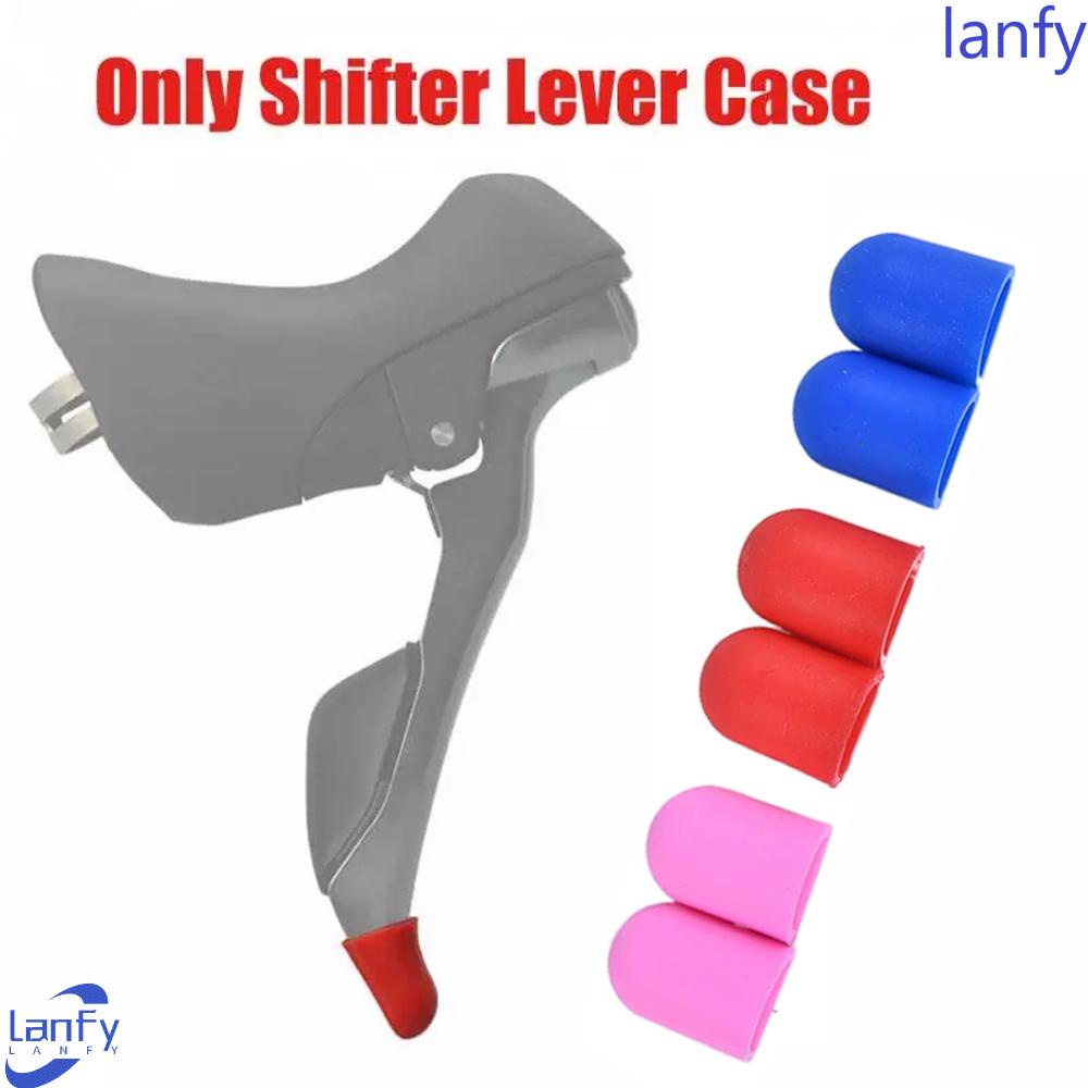 Lanfy Shifter Lever Case Universal Sepeda Derailleur Sepeda Jalan Kepala Lengan Silikon Sepeda Gunung Tuas Rem Pelindung